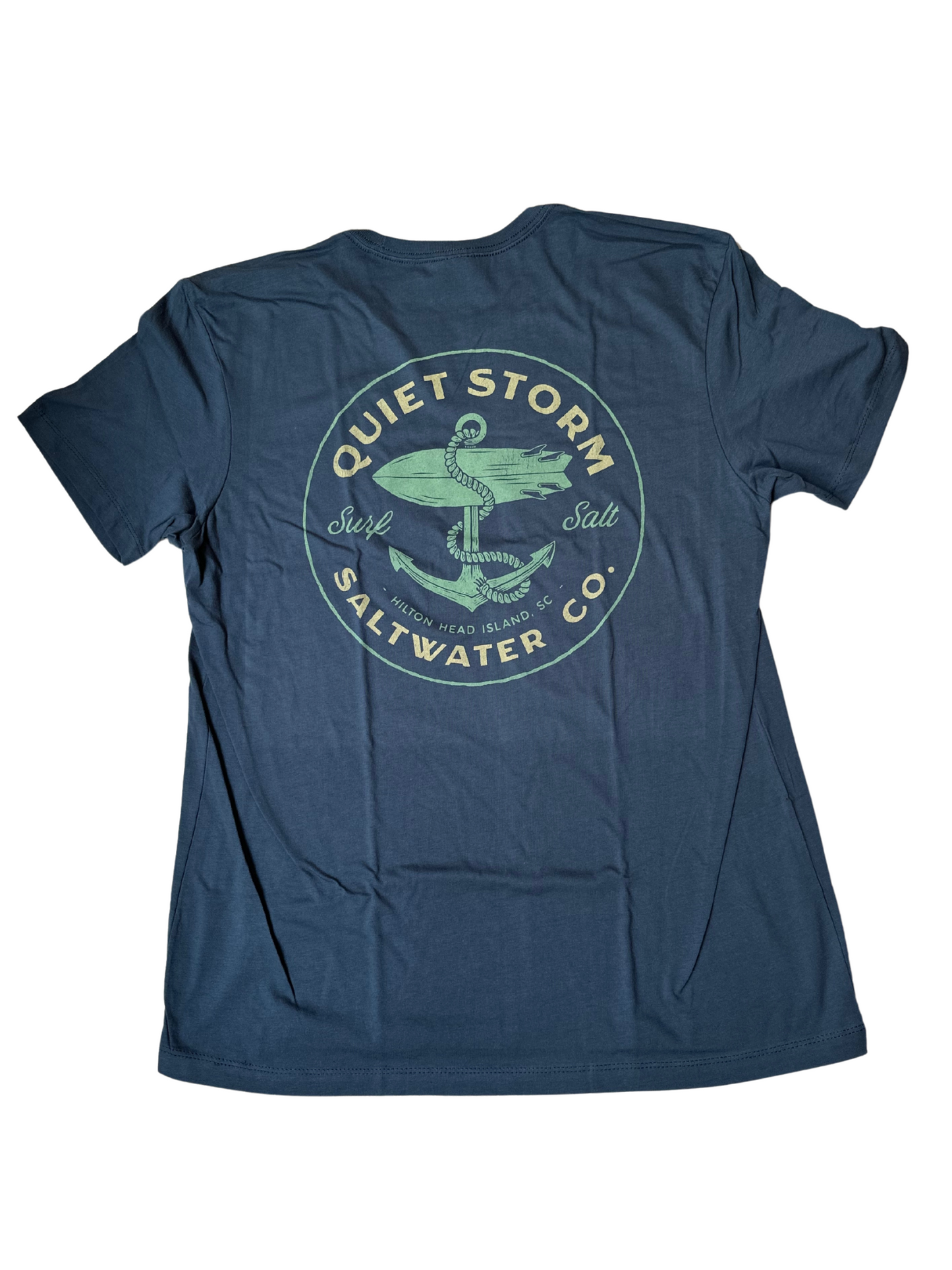 Quiet Storm Salt Water Navy T-Shirt