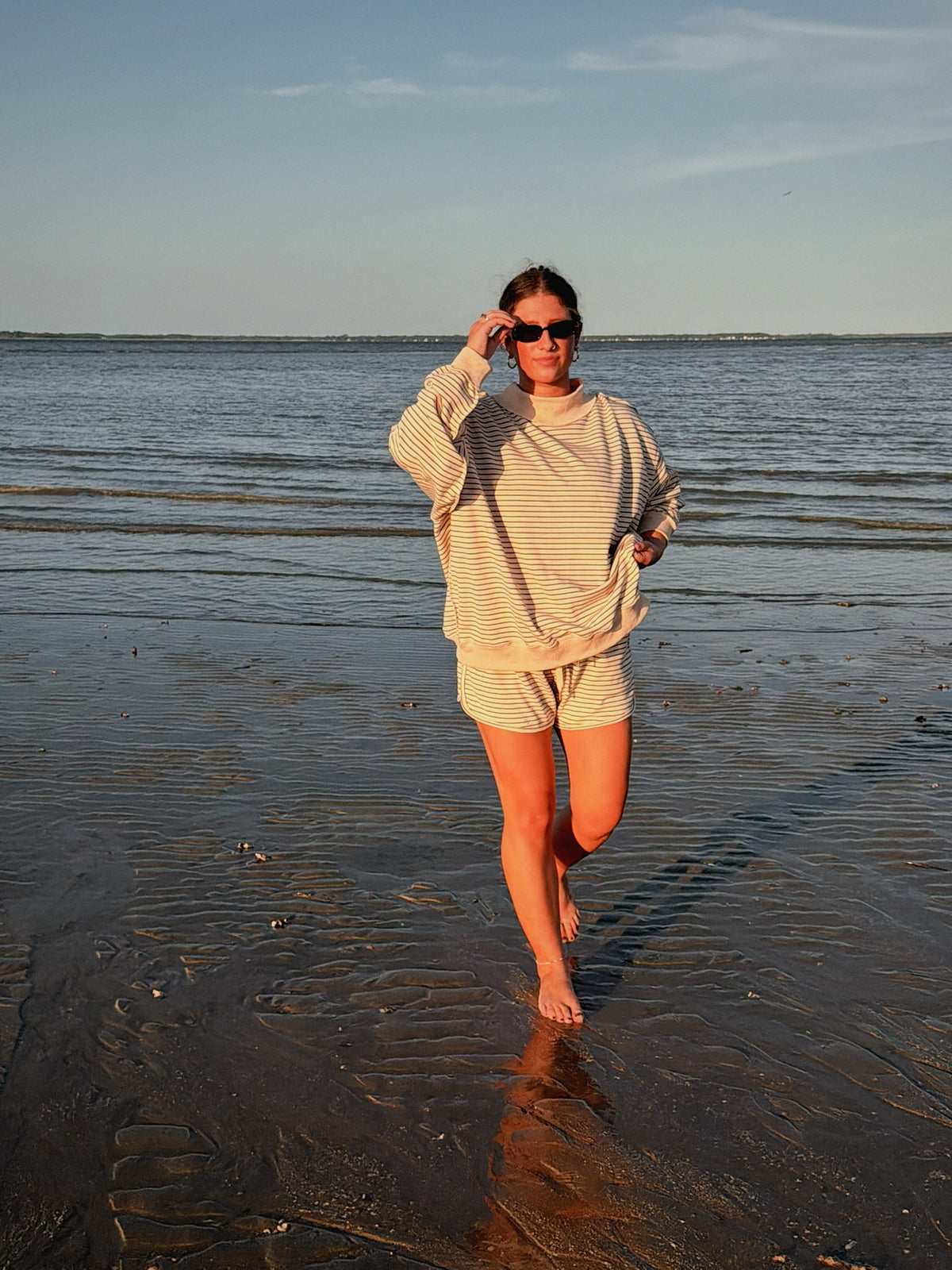 Shore Line Mock Neck