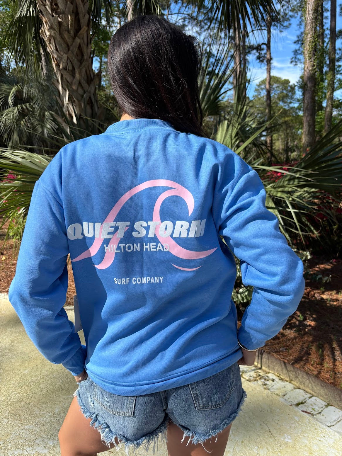 Quiet Storm Wave Crewneck