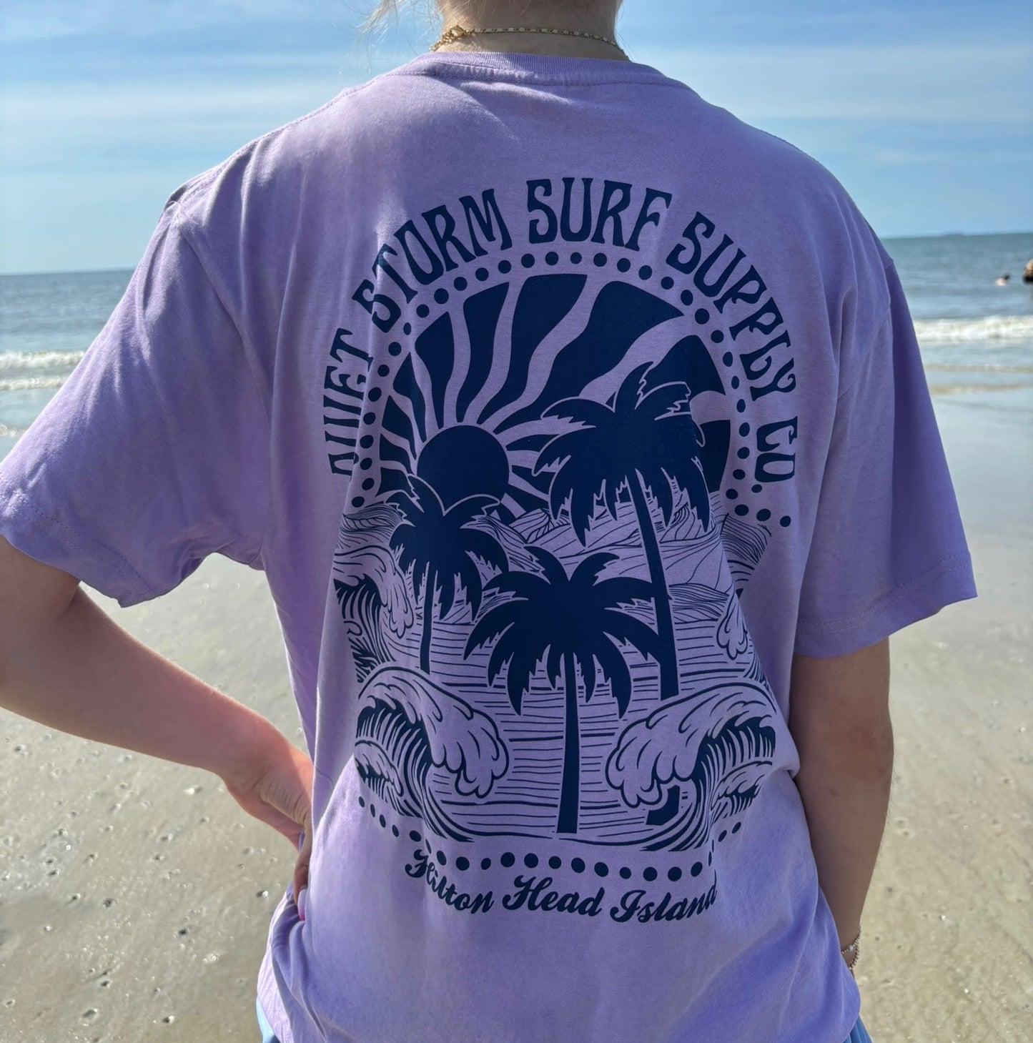 Moon Whisper Tee Shirt Lavender