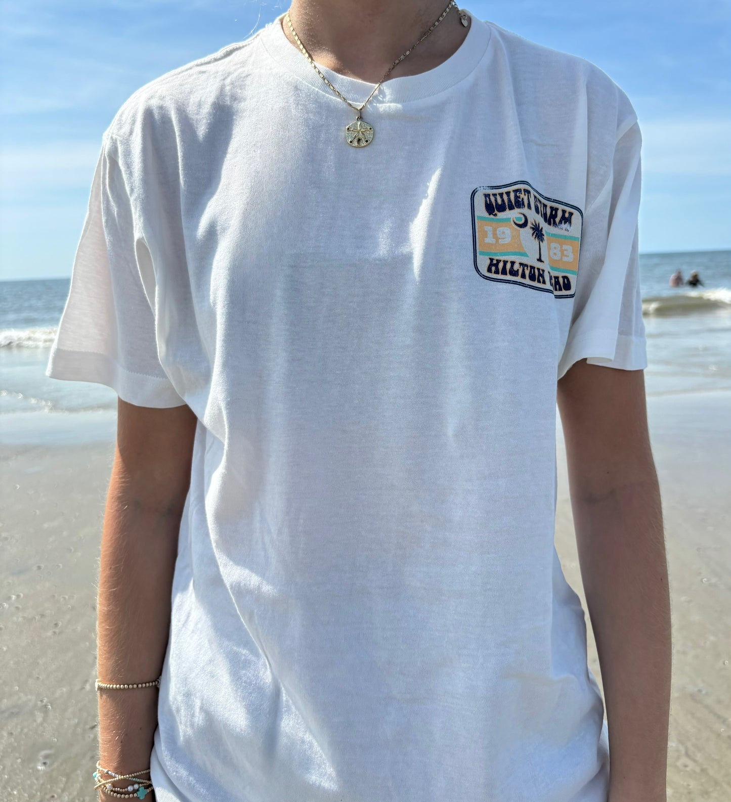 Quiet Storm Hilton Head Since 1983 Tee Shirt Ivory