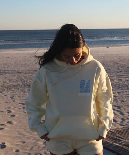 Hibiscus Burnout Hoody