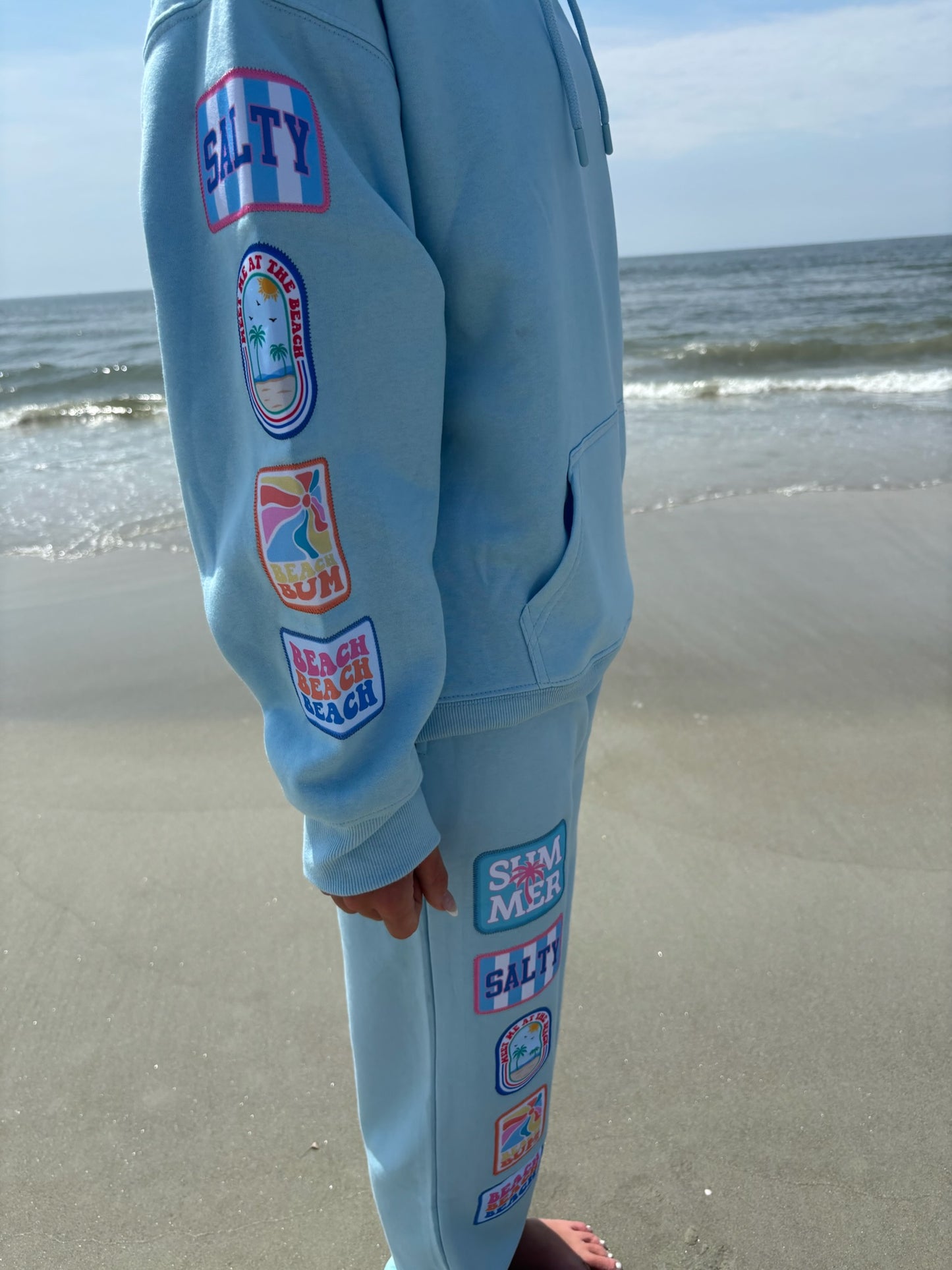 Hilton Head Patch Joggers Blue