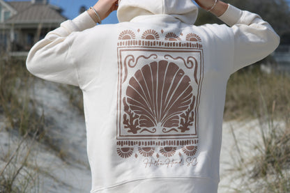 Hilton Head Tonal Shell Burnout Hoody