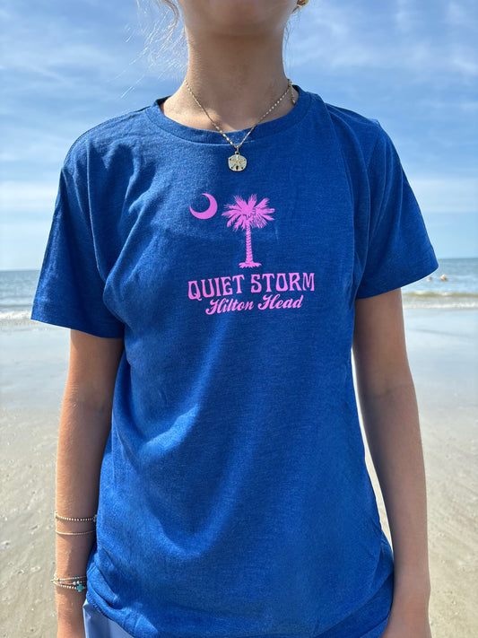 Moon Whisper Tee Shirt Blue