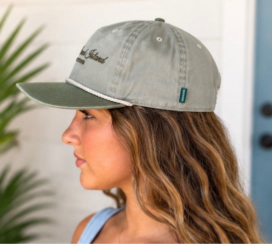 Pebble Hilton Head Hat W/ Rope