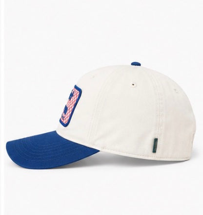 Blue Checkered Quiet Storm Hilton Head Hat