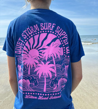 Moon Whisper Tee Shirt Blue