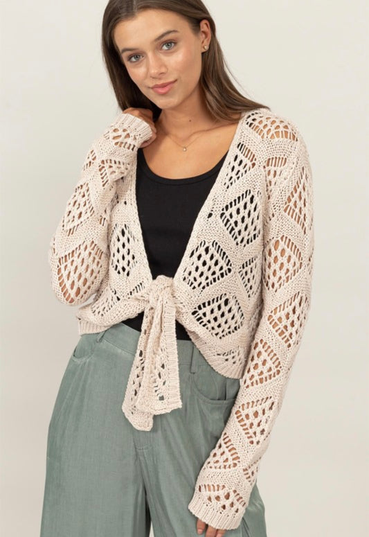 Breezy Days Crochet Cardigan