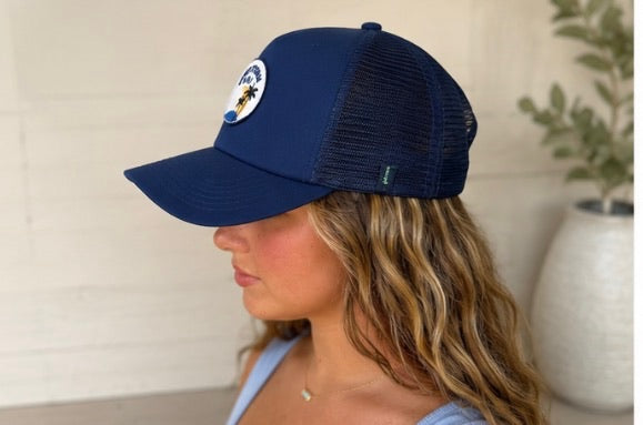HHI Palm and Sun Hat Navy