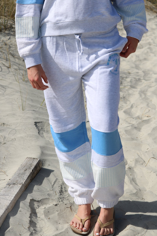 Preppy French Terry Stripe Jogger