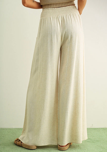 Relaxed Drawstring Pant Oat