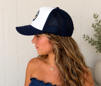 HHI Palm and Sun Hat White