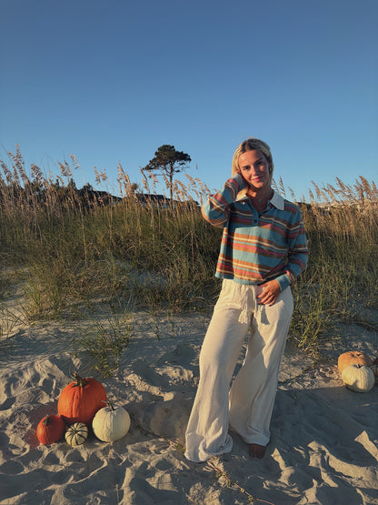 Relaxed Drawstring Pant Oat