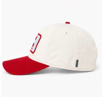 Red Checkered Quiet Storm Hilton Head Hat