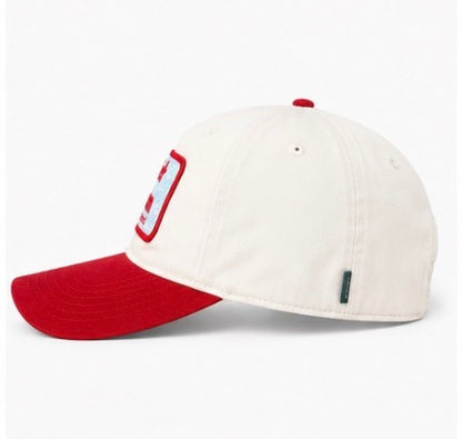 Red Checkered Quiet Storm Hilton Head Hat