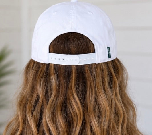 Hilton Head Hat W/ Rope White