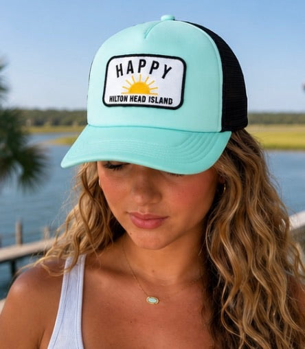 Mint Happy Laguna Trucker Hat