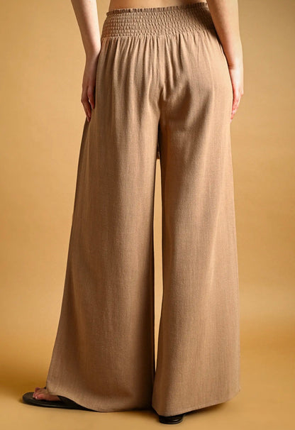 Relaxed Drawstring Pant Soft Ginger