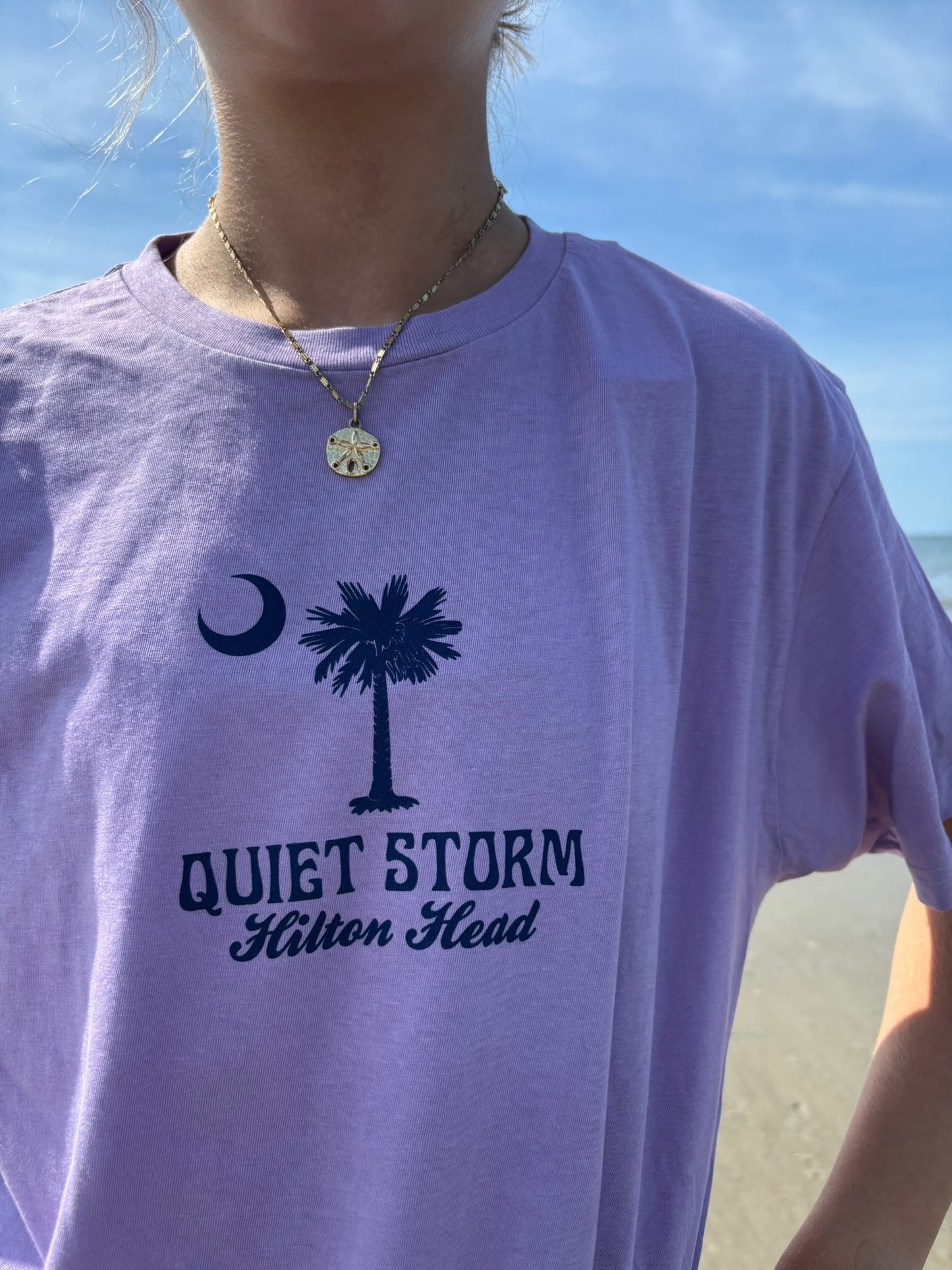 Moon Whisper Tee Shirt Lavender