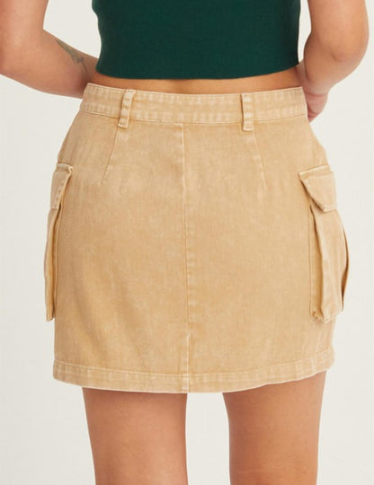 Cargo Mini Skirt