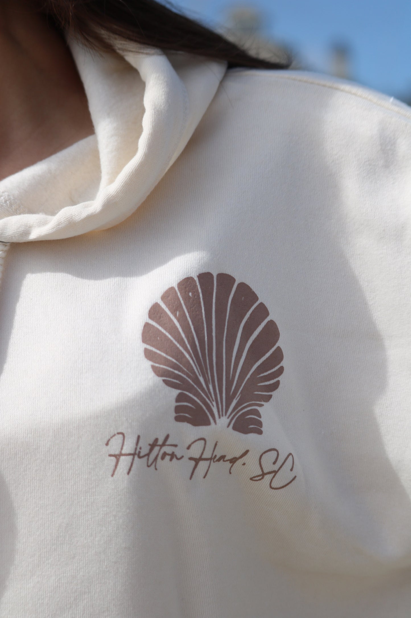 Hilton Head Tonal Shell Burnout Hoody