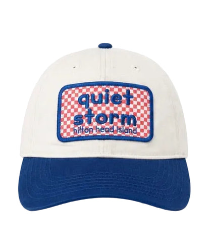 Blue Checkered Quiet Storm Hilton Head Hat