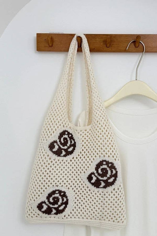 Seaside Conch Crochet Bag