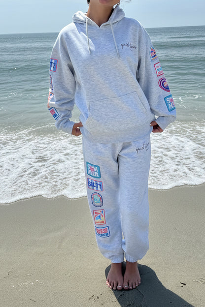 Hilton Head Patch Joggers Grey