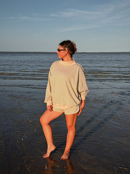 Shore Line Mock Neck