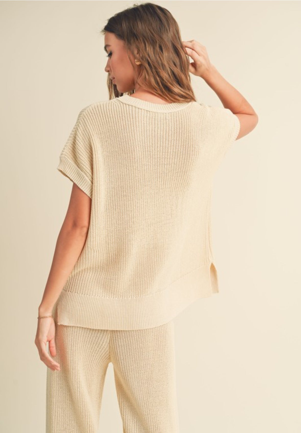 Clean Lines Round Neck  Top