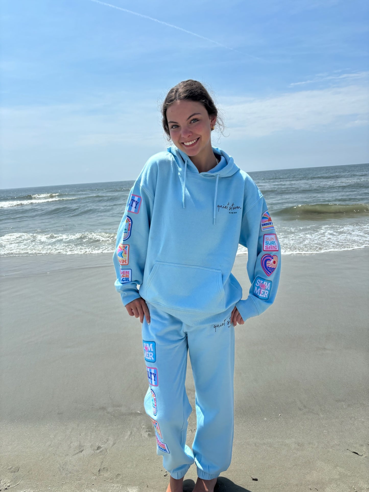 Hilton Head Patch Joggers Blue