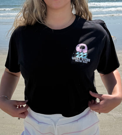 Under The Palms Surf Wash Crop Top