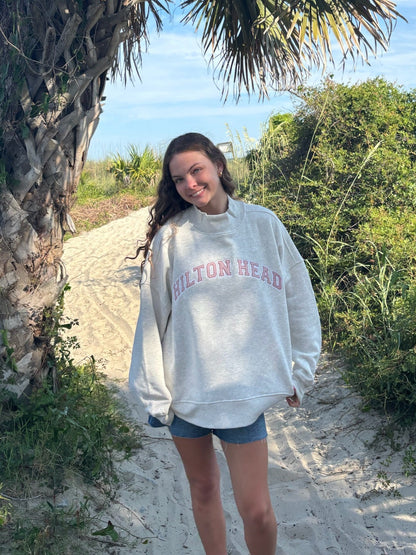 Hilton Head Mock Neck Oat