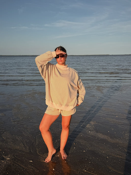 Shore Line Mock Neck