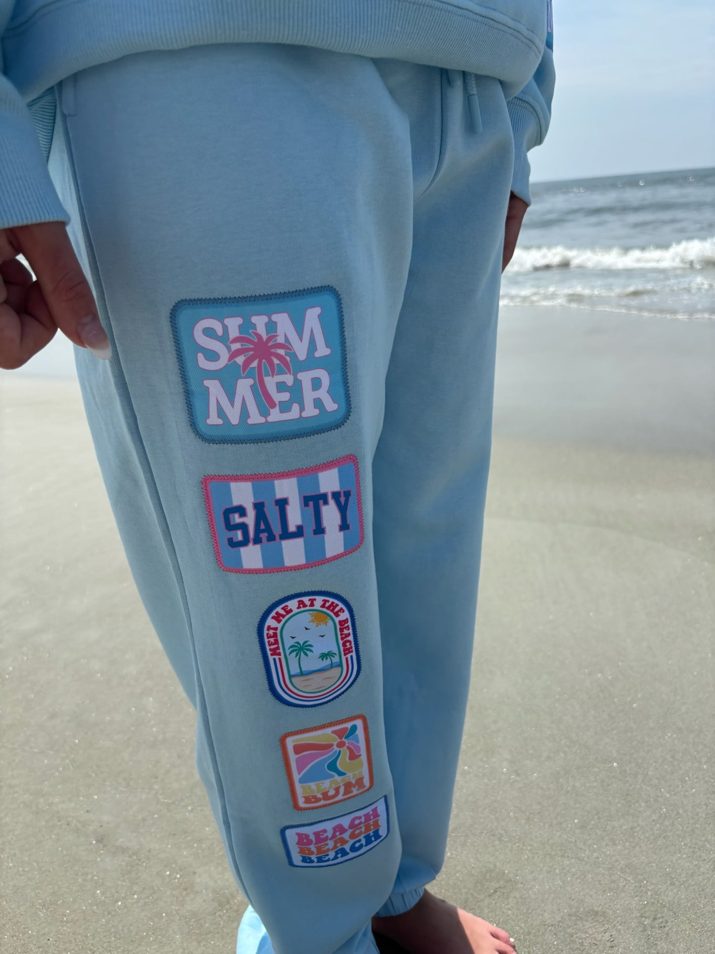 Hilton Head Patch Joggers Blue