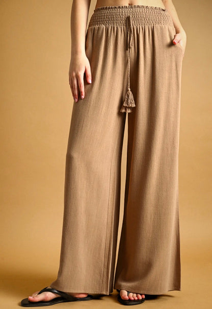 Relaxed Drawstring Pant Soft Ginger