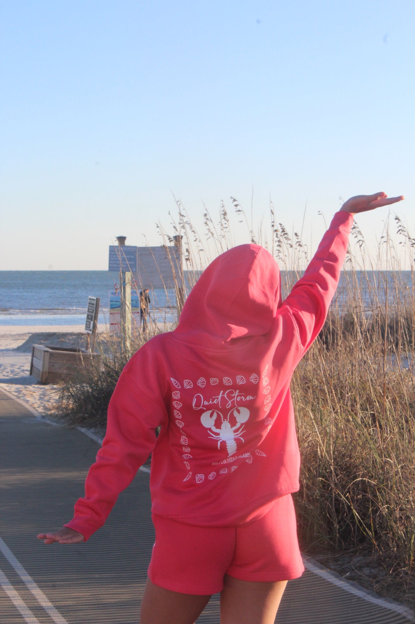 Lobster Fleece Short