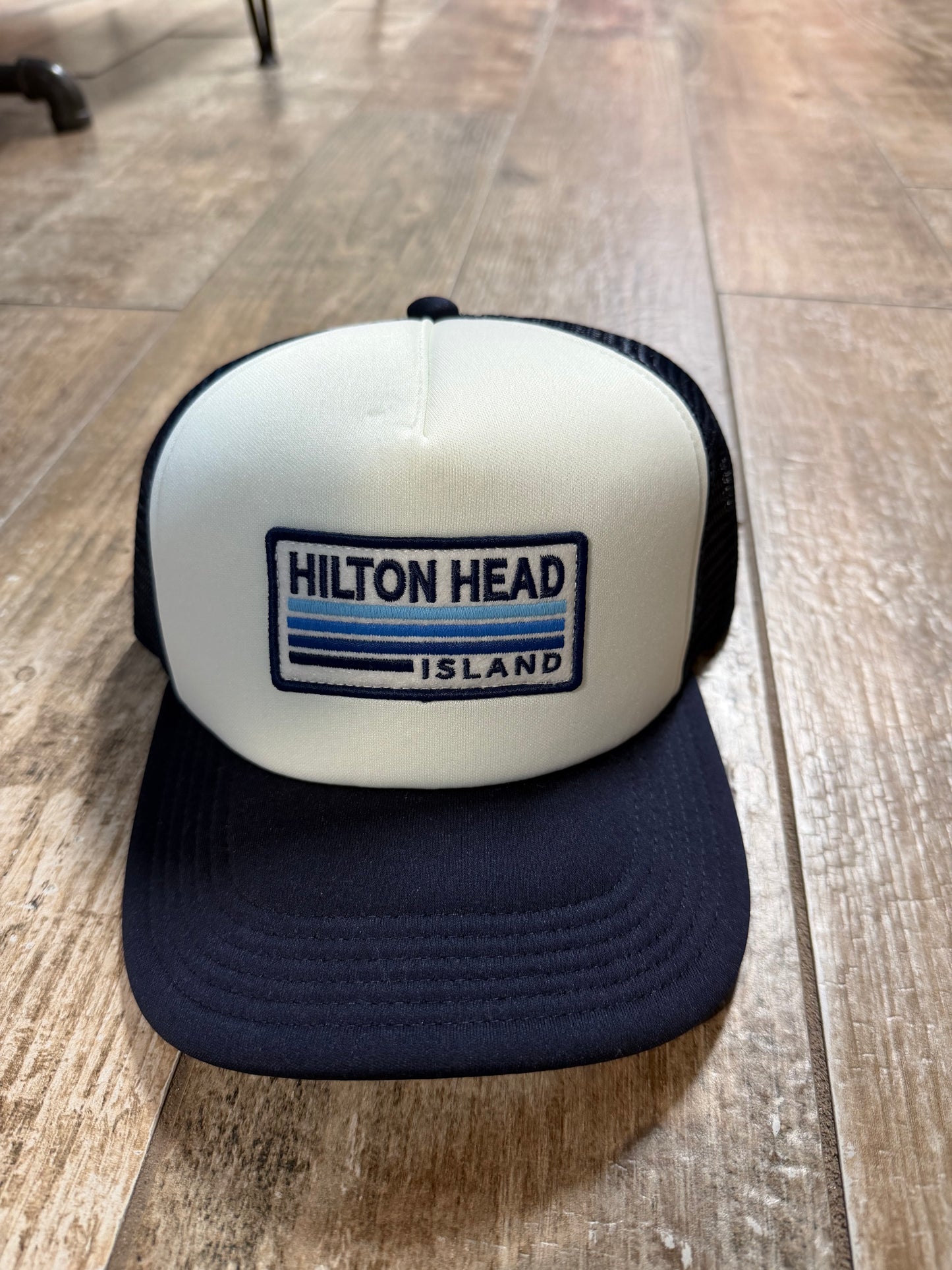 Hilton Head Stripe Trucker Hat