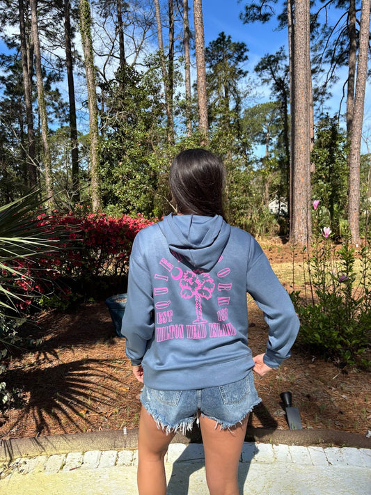 Palm & Moon Hilton Head Arch Pullover Blue