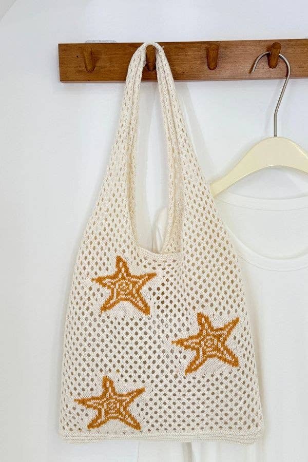 Seaside Conch Crochet Bag