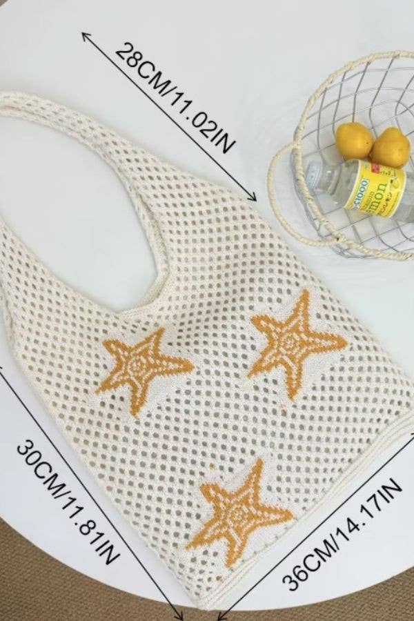 Seaside Conch Crochet Bag